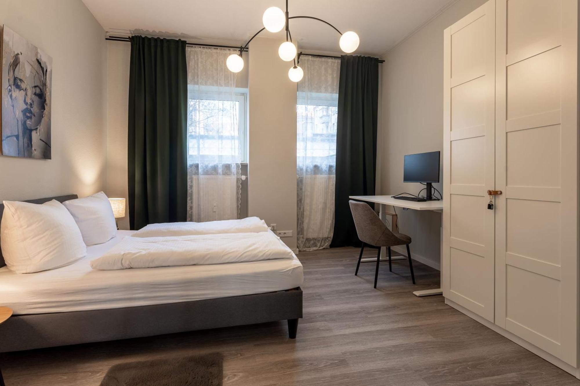 2-zimmer - Naehe Altstadt & Stadtpark & U-bahn Apartment *
